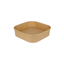 750ml sqaure kraft paper container