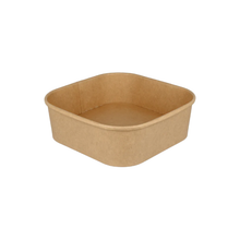 1000ml sqaure kraft paper container