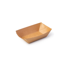 1# kraft boat tray