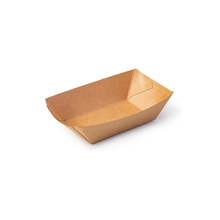2# kraft boat tray