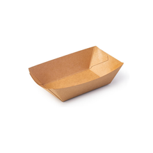 3# kraft boat tray