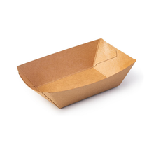 6# kraft boat tray