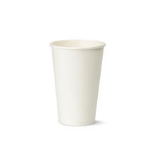 16oz Recyclable Takeaway Coffee Cup - Single Wall White