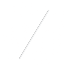 Paper Straw Cocktail - Plain white