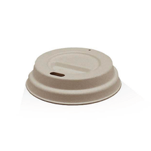 6/8/10oz Bagasse Lid (80mm) / Natural