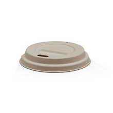 *8/12/16/20oz Bagasse Lid (90mm) / Natural