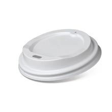 6/8/10oz CPLA Hot & Cold Lid White