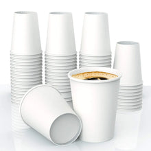 Paper cup 480ml 16OZ plain white (1000c/ctn)