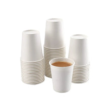 Plain White Paper Cups 150ml- 5OZ (2,000pcs/carton)