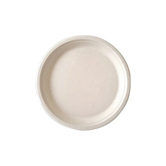 17.5cm Bagasse Paper Plate (1000 Pcs/ctn)