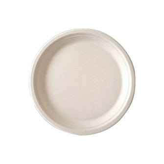 20.5cm Bagasse Paper Plate (1000 Pcs/ctn)