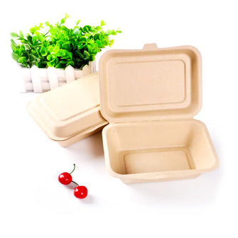 Big Single Compartment Bagasse (250 Pcs/ctn)