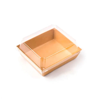 Kraft Square Charcuterie Boxes 10.5cm (Case includes 1000 lids + 1000 boxes)