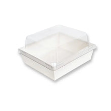 White Square Charcuterie Boxes 10.5cm (Case includes 1000 lids + 1000 boxes)