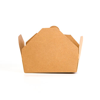 D-shaped paper food boxes 1400ml (TP) (400 Pcs/ctn)