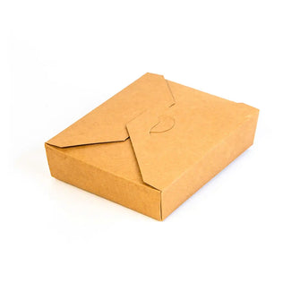 D-shaped paper food boxes 1500ml (TP) (300 Pcs/ctn)