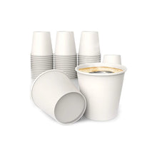 Plain White Paper Cups/Cups 90ml- 3oz (2,000pcs/carton)