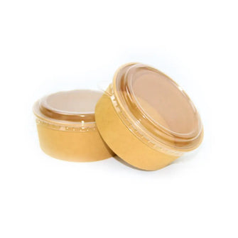 OPS lid for Kraft paper bowl 1300ml -165mm  (400 Pcs/ctn)