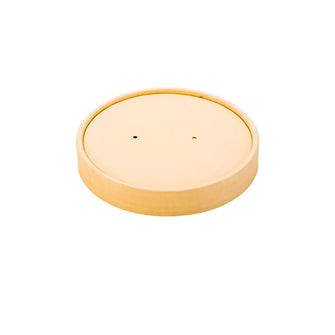 Paper lid 115 for paper soup bowl 20/26OZ (500 Pcs/ctn)