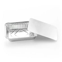 Aluminum coated paper lid for 2000ml aluminum tray (500 Pcs/ctn)