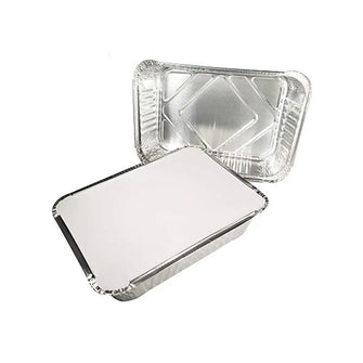 Aluminum coated paper lid for 650ml aluminum tray (1000 Pcs/ctn)