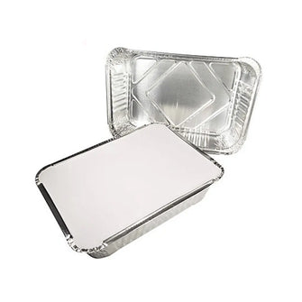 Aluminum coated paper lid for 700ml aluminum tray (1000 Pcs/ctn)