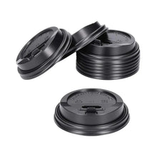 Black Heat Lid With Non Lock 90 For 12-16-22OZ Glass (1,000pcs/carton)