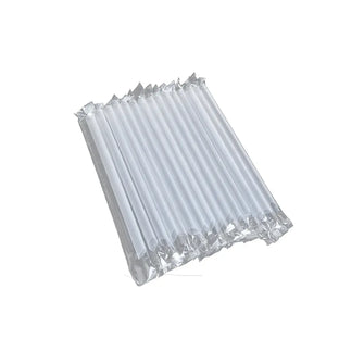 Clear plastic straws 12x22 OPP bag wrap