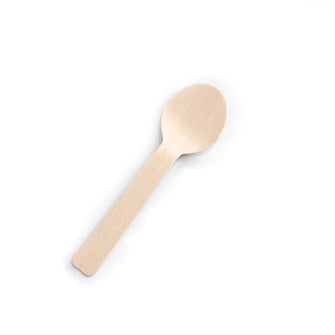 Small ice cream wooden spoon 10cm