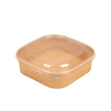 Kraft square bowl 750ml (300 Pcs/ctn)